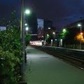 La Défense (de nuit et depuis la Gare de Courbevoie)