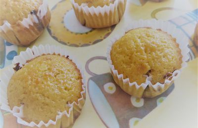 Muffins à la pâte à tartiner