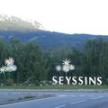 Rond-point à Seyssins