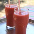 Smoothie fraises, bananes