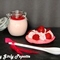 Macaron comme une tartelette et panna cotta 