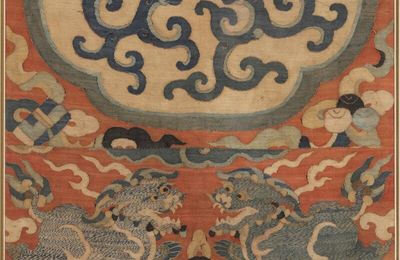 A kesi 'lions' panel, Late Ming dynasty 