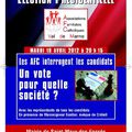 Un vote pour quelle société ? Conférence-débat le 10 avril 2012