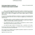 Mesures sanitaires  CoviD -19