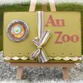 Mini festonné "Au zoo"