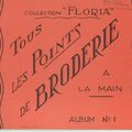 Tous les points de broderie à la main - Collection Floria album1