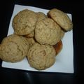 Cookies noix muesli et flocons d'avoine