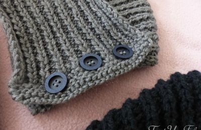 J5 Un col au tricot ~ Calendrier de l'Avent DIY 