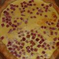 Quiche aux dés de jambon