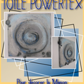 Tableau Toile avec du Powertex