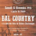 BAL COUNTRY 28 NOVEMBRE 2015 à Villiers Charlemagne