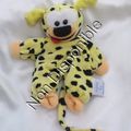  Doudou Peluche Semi Plat Marsupilami Ajena Nounours 2007