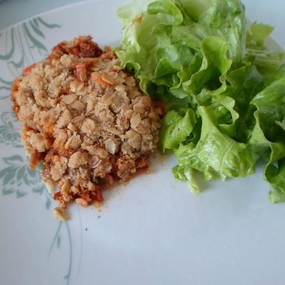 Crumble de légumes