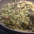 Risotto petits pois et asperges