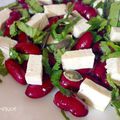 Salad đậu đỏ hạt bí