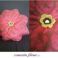 mon coussin fleur