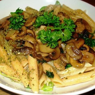 PENNE AUX CHAMPIGNONS
