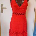 Robe au crochet