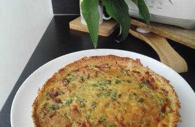 Quiche Lorraine Ail des Ours 