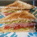 Club Sandwich au Jambon/Crudité ( léger)