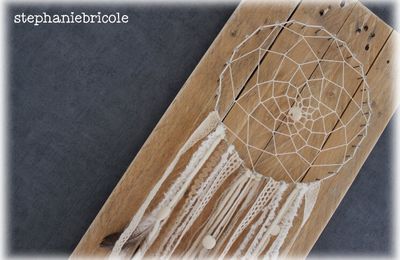 Un attrape –rêve en string art !