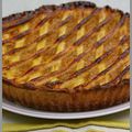 Tarte grillagée à l'abricot