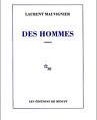  des hommes de Laurent Mauvignier