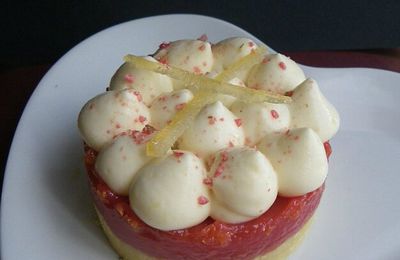 Tartelettes Pralines Roses et Citron (essai n°1)