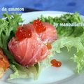 Rouleaux de saumon