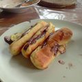 bon on se moque pas...la photo de mes éclairs ratés