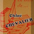 Le mois de ... Chloé Chevalier (la fin !)