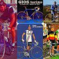 "Champions cyclistes des années 80" , R De Vlaeminck, R Liboton, F De Wolf , sur cycles "Gios Torino" ..