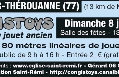 CONGIS TOYS 2023 - Salon du jouet ancien Dimanche 8 janvier 2023