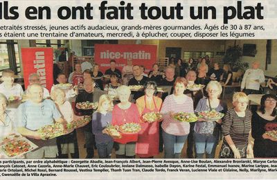 Jury pour le concours de la meilleure Salade Niçoise