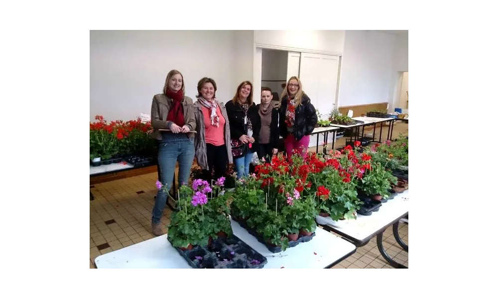 Marché aux fleurs de printemps 2014