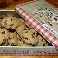 Cookies au beurre de cacahuètes et pépites de chocolat