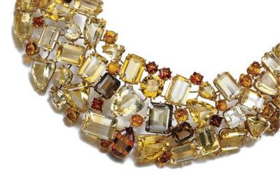 Citrine and Fire opals @ Sotheby's