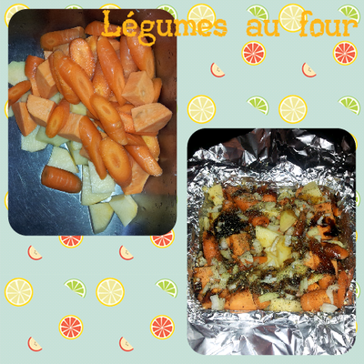 Oui, des légumes!!!