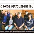 Article paru dans "La Montagne" du 13 avril