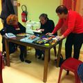 Suite des photos de l'atelier du mardi 18 Mars 2014 Sacs avec des paquets de café par Marie-Ange