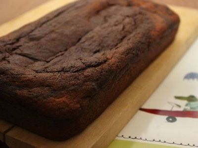 Cake moelleux au chocolat et à la courge poivrée (sans oeufs ni produits laitiers)