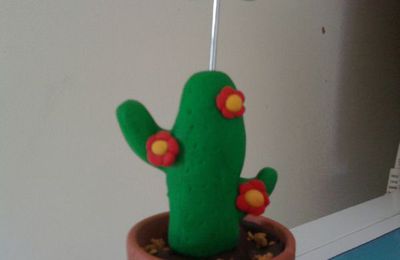 porte-photo cactus