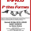 IMPROS et P'tites Formes à La Vence Scène - Saint Egrève 38