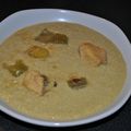 Soupe indienne au poulet 