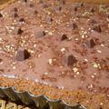 Ma tarte speculoos au chocolat et Toblerone