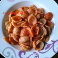 Orecchiette à la sauce tomate