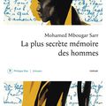 LIVRE : La plus secrète Mémoire des Hommes de Mohamed Mbougar Sarr - 2021