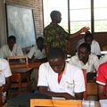 Deutschkurs im Deutschclub an der EPCM Schule in Kajaga/Bujumbura/Burundi