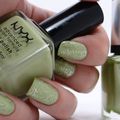 Pastel Pistachio de Nyx et 627 Lime Green de Kiko