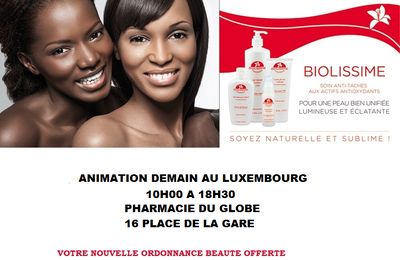 BIOLISSIME AU LUXEMBOURG LE 19 07 2013